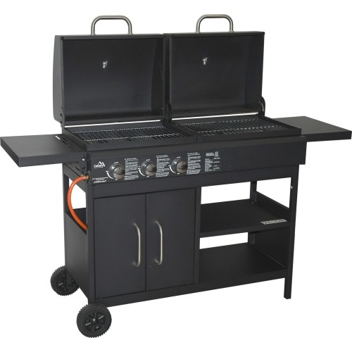 COUPLE 2in1 gas/charcoal grill