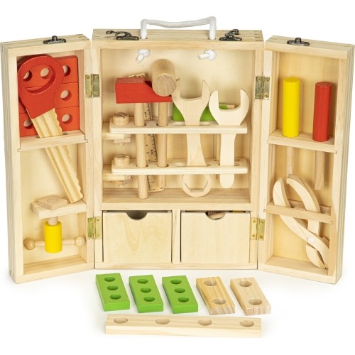 Wooden Toolbox Workshop Set Eco Toys XXL