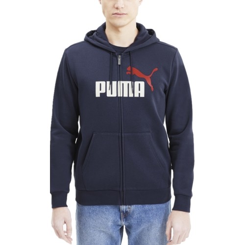 Puma Džemperis Vyrams Ess 2 Col FZ Hood Blue