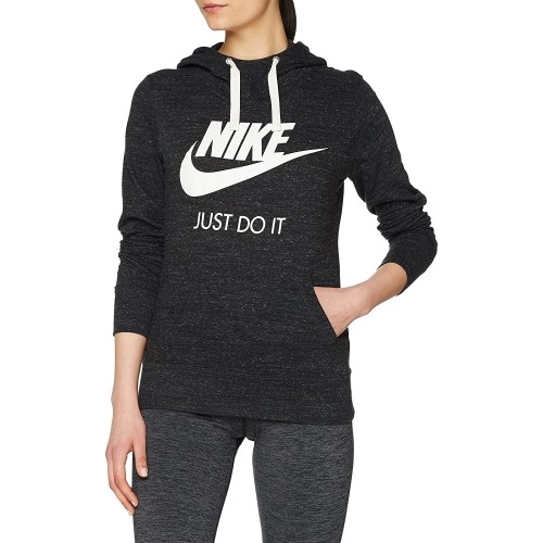 Nike Džemperis W Nsw Gym Vntg Hoodie Hbr Black