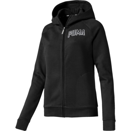 Puma Džemperis Athletics FZ Hood Black