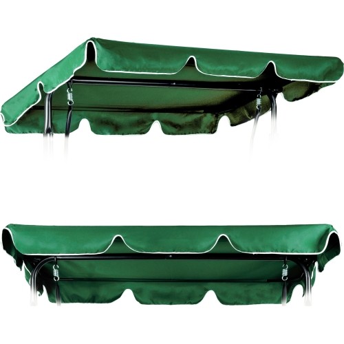 Swing canopy 166 x 112 cm waterproof cover green ModernHome