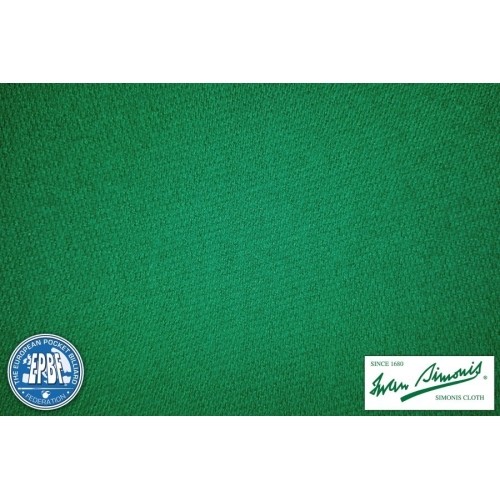 Billiard Cloth Simonis 860 HR, 198 cm, yellow green