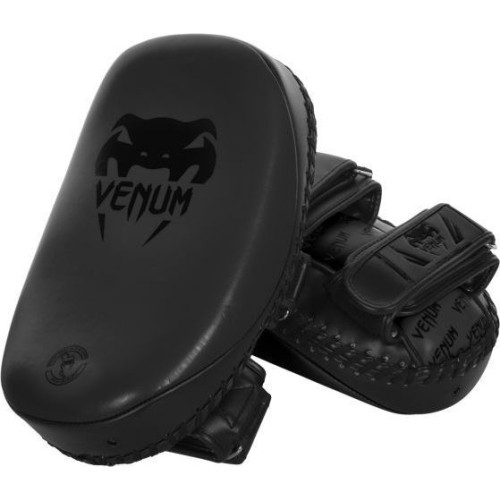 Venum Light Kick Pads (Pair) - Matte/Black