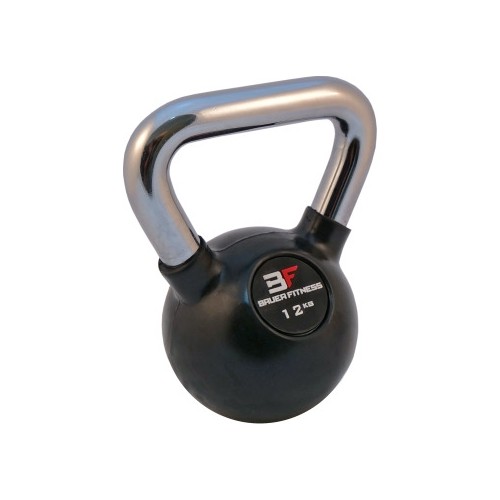 Hantle Kettlebell pokryte gumą Bauer Fitness AC - 1254, 12 kg