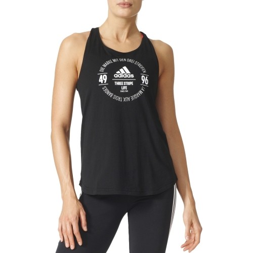 Adidas Palaidinė LOGO TANK TOP Black