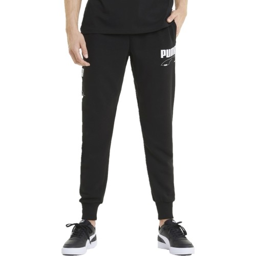 Puma Kelnės Vyrams Rebel Pants Black