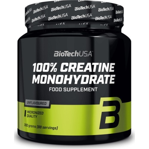 Biotech 100% Creatine Monohydrate 300 g.