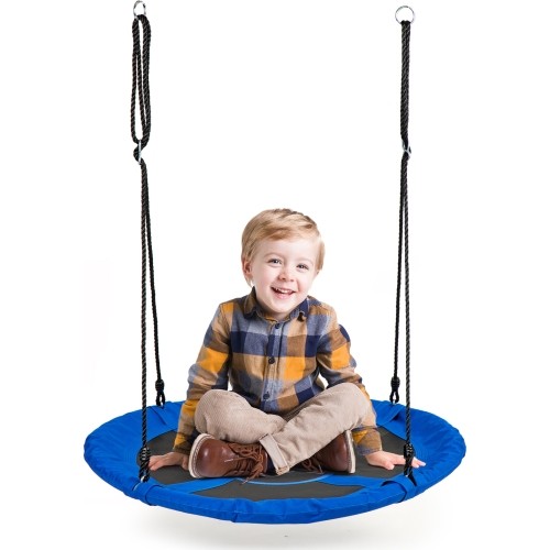 Garden swing Ecotoys Stork's Nest 100cm Blue