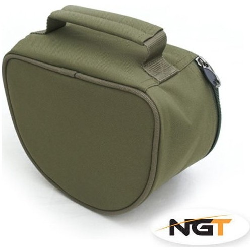 Wyściełane etui futerał na kołowrtotek NGT Deluxe Reel Case - 21x16x11 cm