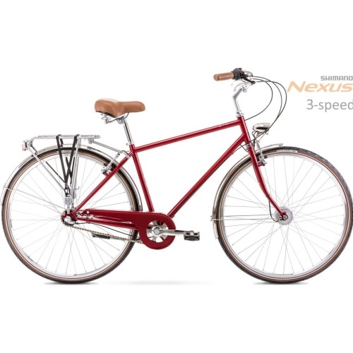 Dviratis Romet Vintage Classic M 28" Alu 2022 red