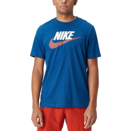 Nike Marškinėliai Vyrams Nsw Tee Alt Brand Mark Blue DB6523 476