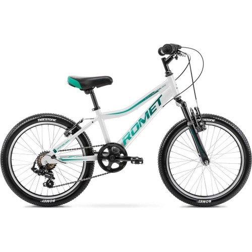 Dviratis Romet Rambler KID 2 20" Alu 2022 biało-zielony