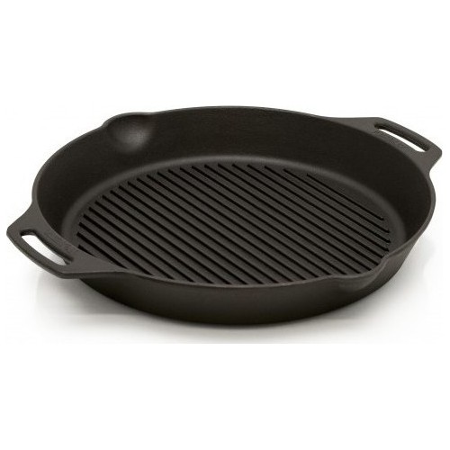 Corrugated Cast-iron Frying Pan Without Handle Petromax, 30/35cm, Size 35cm