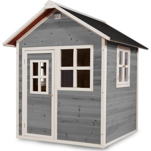 EXIT Loft 100 wooden playhouse - grey