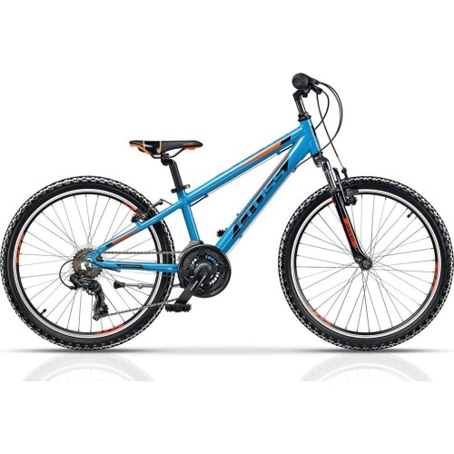 Bicycle Cross Speedster Boy 24", Size 12" (30cm), Blue/Orange