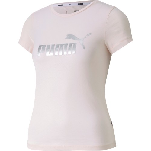 Puma Palaidinė Mergaitėms Ess +Tee Pink