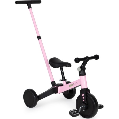 Cross-country tricycle 2-in-1 handle for guidance