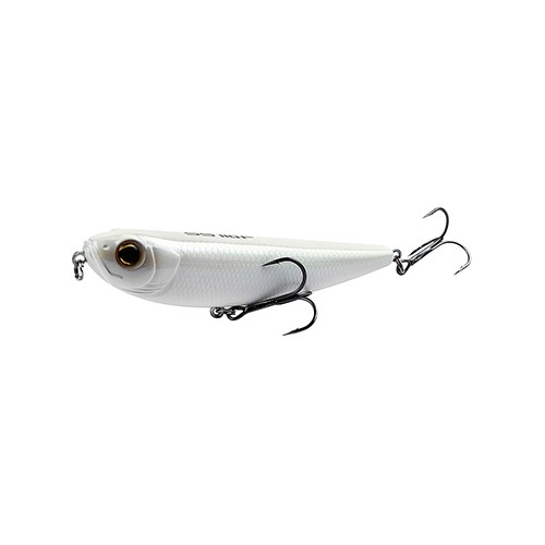 Lure Yasei Shock Stick F 70mm Pearl White