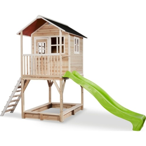 EXIT Loft 700 wooden playhouse - natural