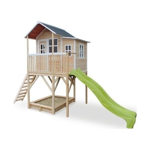 EXIT Loft 750 wooden playhouse - natural