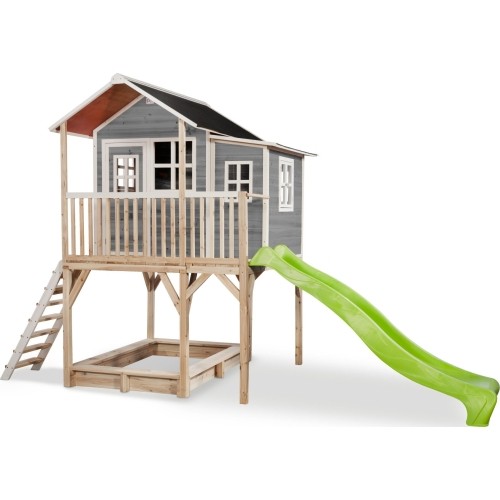 EXIT Loft 750 wooden playhouse - gray