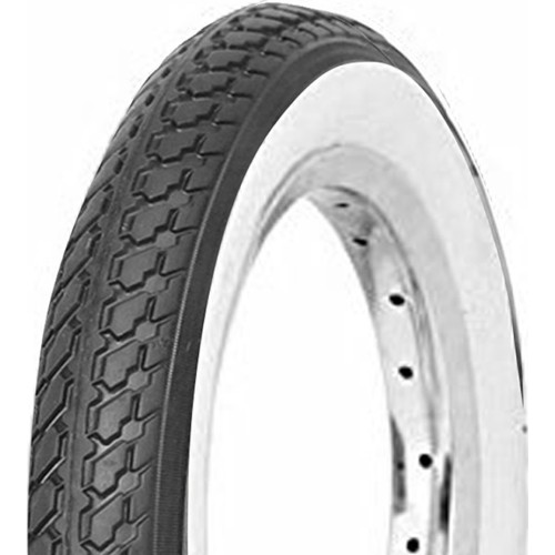 Tyre DSI 12x1/2x2 1/4 (62-203) SRI-82 with white sidewall