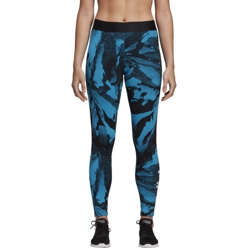 Adisas Tamprės W E AOP Tights Blue