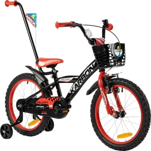 Bicycle Karbon Alvin 18", Black/Red