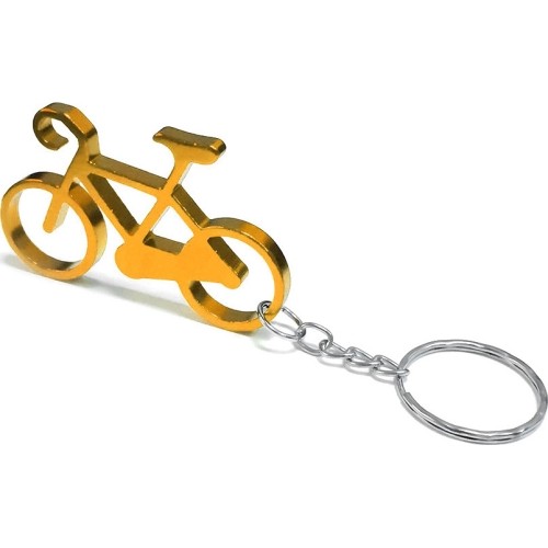 Keyring "Bicycle" (yellow)