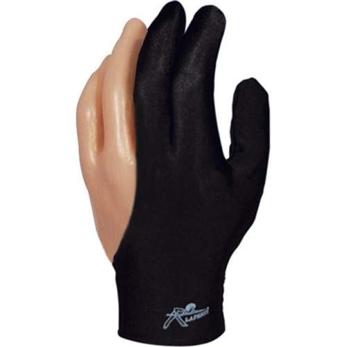 Black Laperti Glove with Velcro Fastener Large