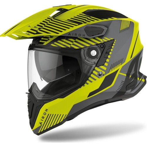 Kask motocyklowy Airoh Commander Boost Matte Yellow 2022