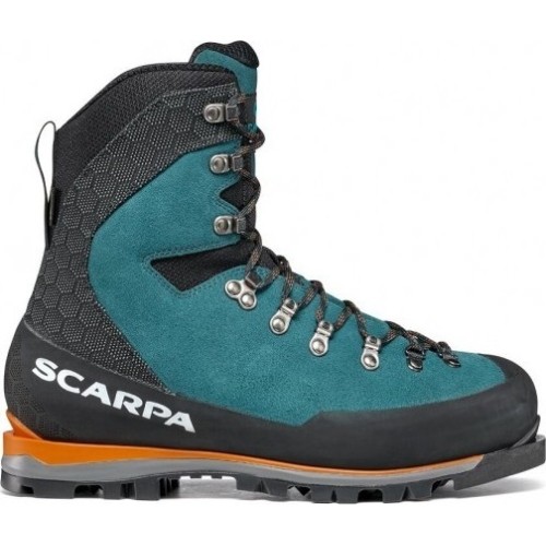 Warm mountaineering boots Scarpa Mont Blanc GTX Lake Blue