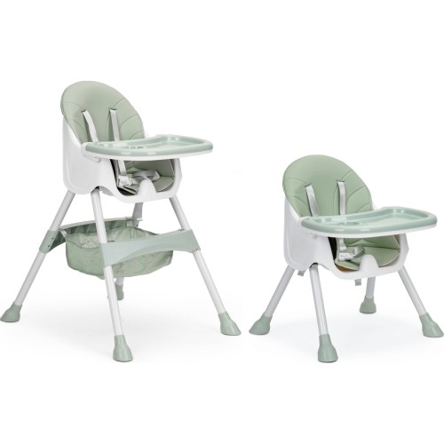 Baby High Chair 2in1 Eco Toys, Azure