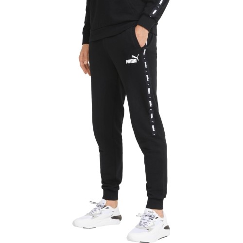 Puma Kelnės Vyrams Ess+ Tape Sweatpants Black 847388 01