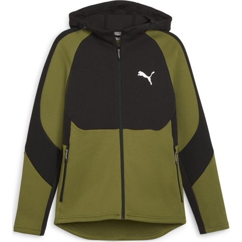 Puma Džemperis Vyrams Evostripe Full-Zip Black Green 678995 33