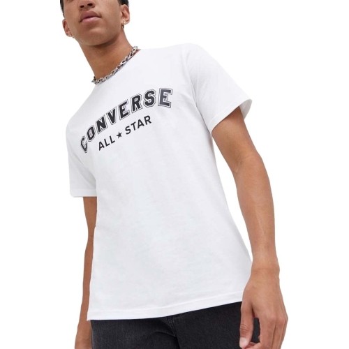 Converse Marškinėliai Unisex All Star Tee White 10024566 A04