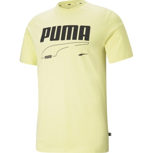 Puma Marškinėliai Rebel Tee Yellow