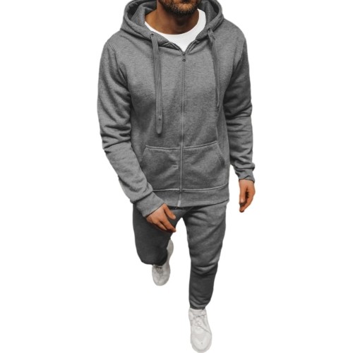 J.Style Sportinis Kostiumas Vyrams Fleece Grey 68C10386-5