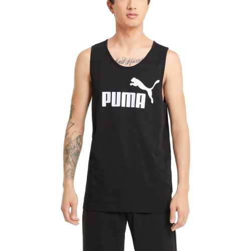 Puma Marškinėliai Vyrams Ess Tank Black 586670 01