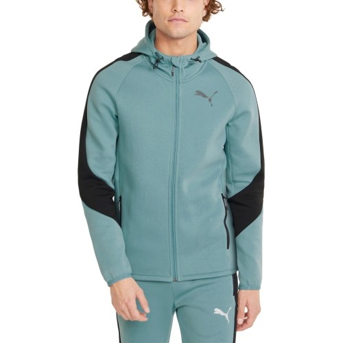 Puma Džemperis Vyrams Evostripe Full-Zip Mint 847401 50