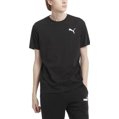 Puma Marškinėliai Vyrams ESS Small Logo Tee1 Black