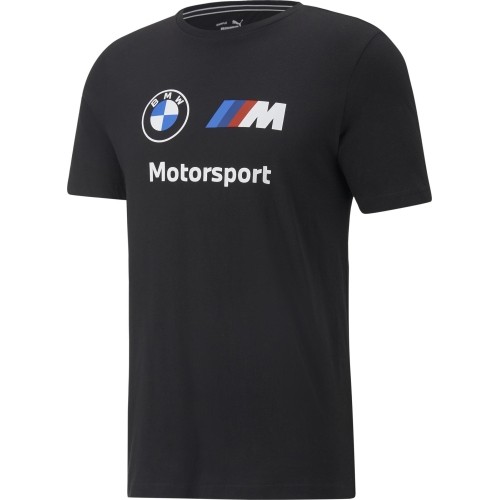 Puma Marškinėliai Vyrams Bmw Mms Ess Logo Tee Black 536246 01