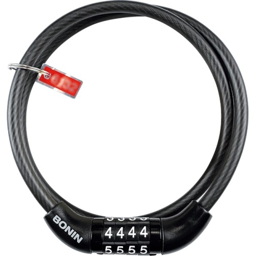 Lock BONIN // cable, coded, 6 x 650mm