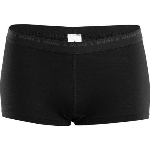 Women's Hipster Shorts Aclima LW, Jet Black, XS Size