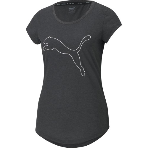 Puma Palaidinė Moterims Performance Heather Cat Tee Grey 520320 07