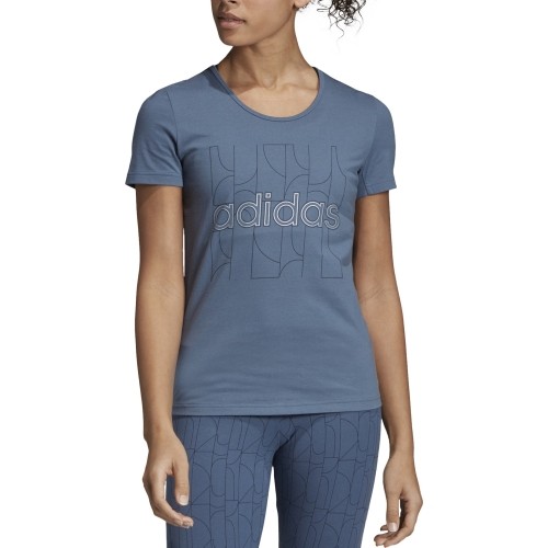 Adidas Palaidinė W Mo Pr T-Shirt Blue