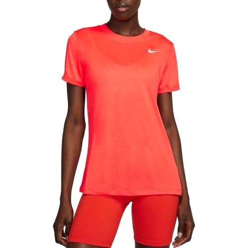 Nike Palaidinė Moterims W Nk Dry Leg Tee Crew Coral AQ3210 635