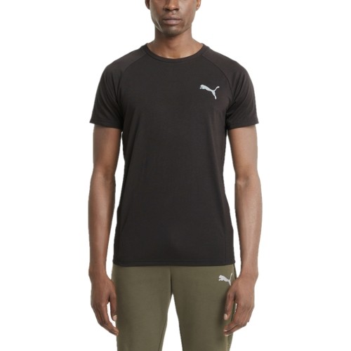 Puma Marškinėliai Vyrams Evostripe Tee Black