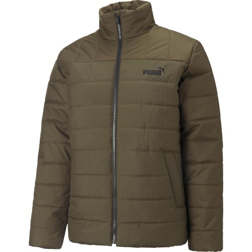 Puma Striukė Vyrams Ess+ Padded Jacket Khaki 849349 62